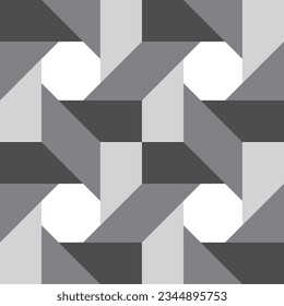 Tile pattern, comfortable color tones, arranged infinitely. vector job type