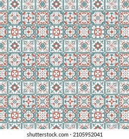 tile pattern design with elegant muted color, for background, packaging, textile, wallpaper