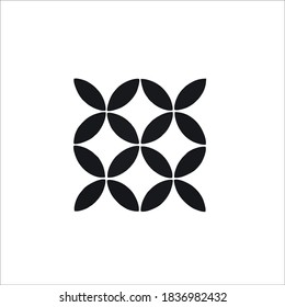 Tile Pattern Design. Vector Illustration.