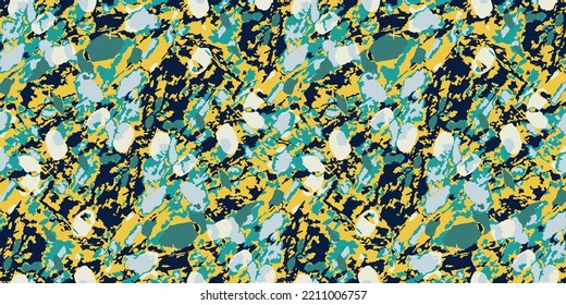 Tile pattern. Ethnic Pattern. Borders. Bohemian Pattern. Teal Hippie Swirls Abstract Seamless Marble Texture. Teal Tie Dye Tile. Watercolor Texture. Vector Marble Texture Seamless.