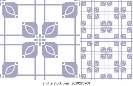 tile pattern, Modern seamless background for ceramic, batik, textile, paper, gray, wall, tiled, decorative wallpaper, Portugal ornament, pottery folk print, Spanish tableware, vintage tiles, vector