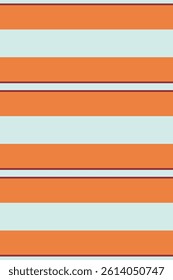 Tile pattern stripe fabric, 40s vertical seamless vector. Eanufactory background textile texture lines in light and orange colors palette.