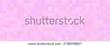 Tile pink background for bathroom checkered pastel and banner grid pool. Pattern toilet ceramic for vector square abstract and mosaic white scene. Tile party seamless for bathroom wall backdrop.