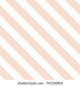 Tile pink and white stripes vector pattern or seamless background