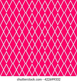 Tile pink and white vector pattern or website background