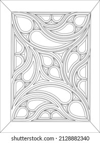 tile rectangular in the Gothic style of the temple