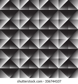 Tile of a repeatable pattern with squares.