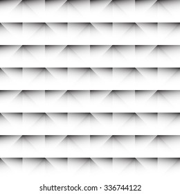 Tile of a repeatable pattern with squares.