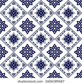 Tile seamless geometric design for background or fabric