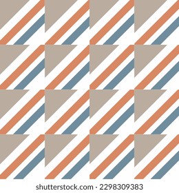 Tile seamless pattern design. With colourful motifs. Vector illustration EPS10.