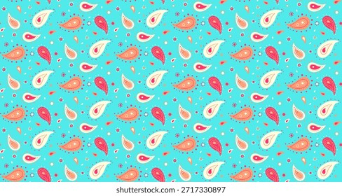 Dibujo de azulejos de abstracto sin costuras. Obra de arte intrincada en un persa artístico. Follaje que se repite en la superficie elegante. Diseño plano texturizado en oriental texturizado.
