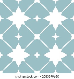 Tile stencil seamless pattern. Geometric background. Traditional repeating print pattern. Monochrome pattern.  Seamless moroccan background. 