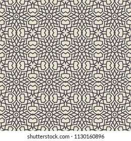 Tile style wallpaper texture. Vintage seamless pattern.