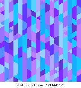 Tile texture. Seamless mosaic pattern. Polygonal background. Abstract grid wallpaper. Pretty colors. Print for flyers, posters, t-shirts and textiles. Doodle for design. Vintage and retro style