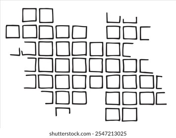 tile texture, simple doodle style illustration