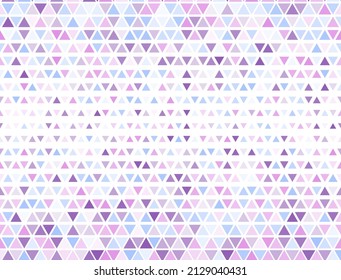 El diseño de semitonos triángulos de mosaico. Fondo de banner de la estructura triangular de diseño. Chevron triángulos gráficos a medio tono.