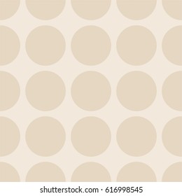 Tile vector pattern with dots on pastel background