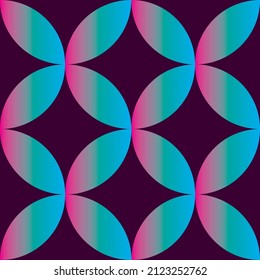 
Tile vector pattern. Geometric abstract tiles. Seamless pattern. Сircles. Butterflies. Wallpaper. Background.