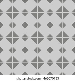 Tile vector pattern with grey background wallpaper