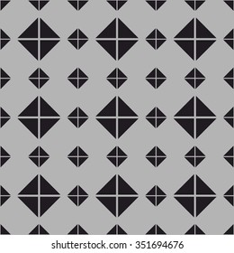 Tile vector pattern with grey and black background wallpaper