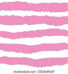 Tile vector pattern with pink and white stripes background