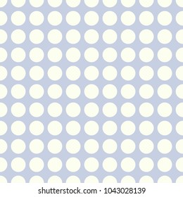 Tile vector pattern with  polka dots
