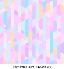 Tile vertical background. Polygonal wallpaper. Seamless pattern. Print for polygraphy, posters, banners and textiles. Unique texture