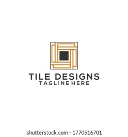 Tile Wall Company Logo Template Vector