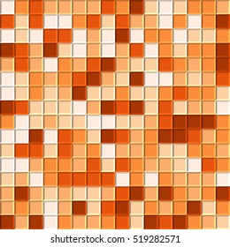 Tile wall. Vector background.