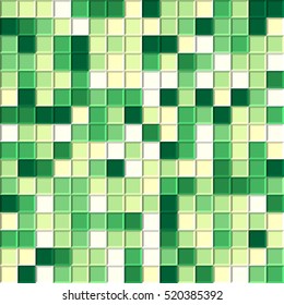 Tile wall. Vector background.