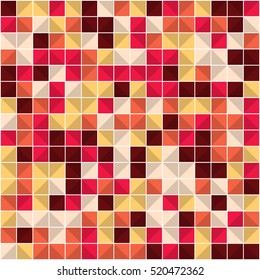 Tile wall. Vector background.