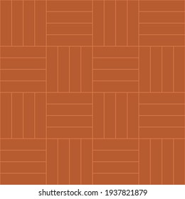 Tile Wood Texture Square Seamless Background Stock Vector (Royalty Free ...