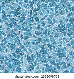 Tileable abstract background with multiple repeated inner triangles in a seamless pattern. Features vibrant colors and a modern design.
