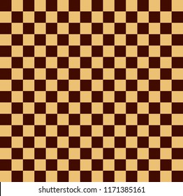 Tileable artistic grid game quadrangle shape template. Trendy simple art light form detail woven carpet cloth element. Dark color fashion play modular mesh in ancient style creative repeat fond design