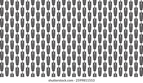 Tileable black and white pattern. Broken plaster wall effect. Grunge worn damask texture design. Distressed fabric texture. Overlay texture design. Vector illustration. Eps10.