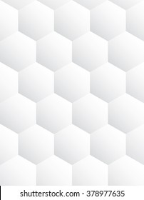 Tileable eco 3D modern recurring creative conceptual design techno textural fond consisting of convex plastic celluar grid. Trendy artistic multifaceted extruded stylish convex retro template surface