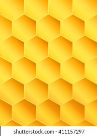Tileable eco 3D modern recurring creative conceptual design techno textural fond consisting of convex plastic celluar grid. Trendy artistic multifaceted extruded stylish convex retro template surface