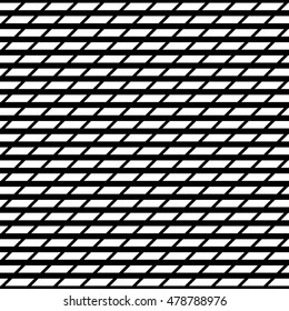 Tileable grid / mesh geometric pattern series. Repeatable monochrome texture.