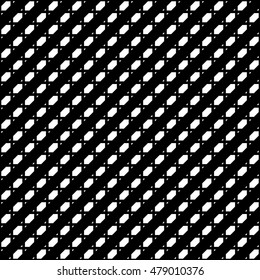 Tileable grid / mesh geometric pattern series. Repeatable monochrome texture.