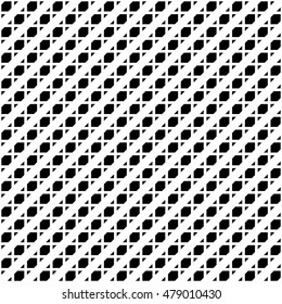 Tileable grid / mesh geometric pattern series. Repeatable monochrome texture.