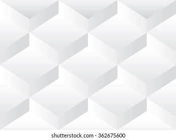 Tileable modern recurring creative concept design techno textural fond consisting of unit plastic blocs piled on one another. Trendy cute art prominent multifaceted extruded style template surface