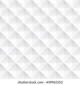 Tileable recurring creative design techno textural fond consisting of unit plastic cells. Trendy art prominent multifaceted extruded style convex template surface