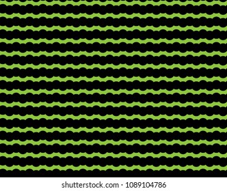 Tileable recurring striped dark card. Creative pea template. Web textural fond. Bright surface in trendy artistic style. Closeup view
