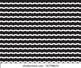 Tileable recurring striped dark card. Creative light template. Web textural fond. Bright surface in trendy artistic style. Closeup view