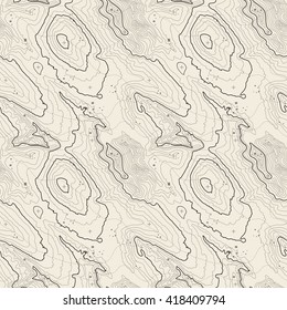 Tileable topographic map background concept with space for your copy, elevation map.