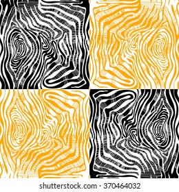 Tiled animal print pattern