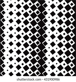 Tiled pattern, square, rhombus, seamless vector background.