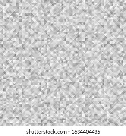 Tiled pattern from triangles. Seamless abstract texture. Triangle background. Black and white illustration