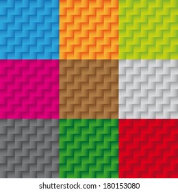 tiled texture in many colors