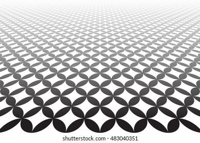 Superficie texturada de azulejos. Fondo geométrico abstracto. Arte vectorial.
